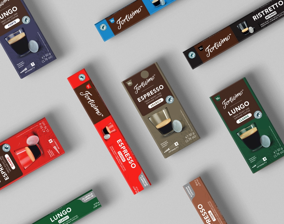 Fortisimo Nespresso® compatible capsules